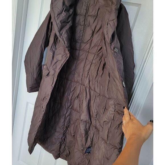 ADD Brown Down Puffer Long Coat 6 - Picture 10 of 12